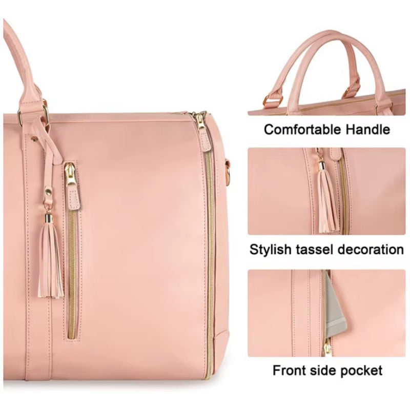 Multi Function Organizer Foldable Travel Women'S Bag Outdoor Fitness Bag Coach Bag Large Capacity Duffle Handbag