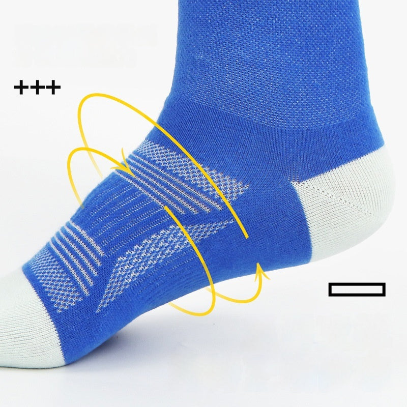 Mens And Womens Hiking  Breathable Sweat-absorbing Mid-calf Cotton Socks