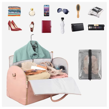Multi Function Organizer Foldable Travel Women'S Bag Outdoor Fitness Bag Coach Bag Large Capacity Duffle Handbag