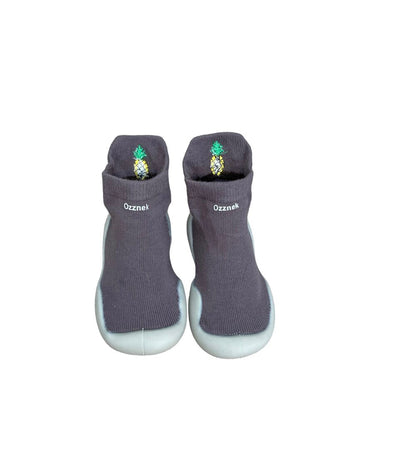 Organic Cotton Sock Shoes – Flexible, Non-Slip Baby Socks - Fruity