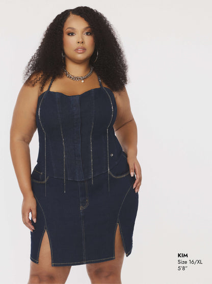 Chain Link Bustier