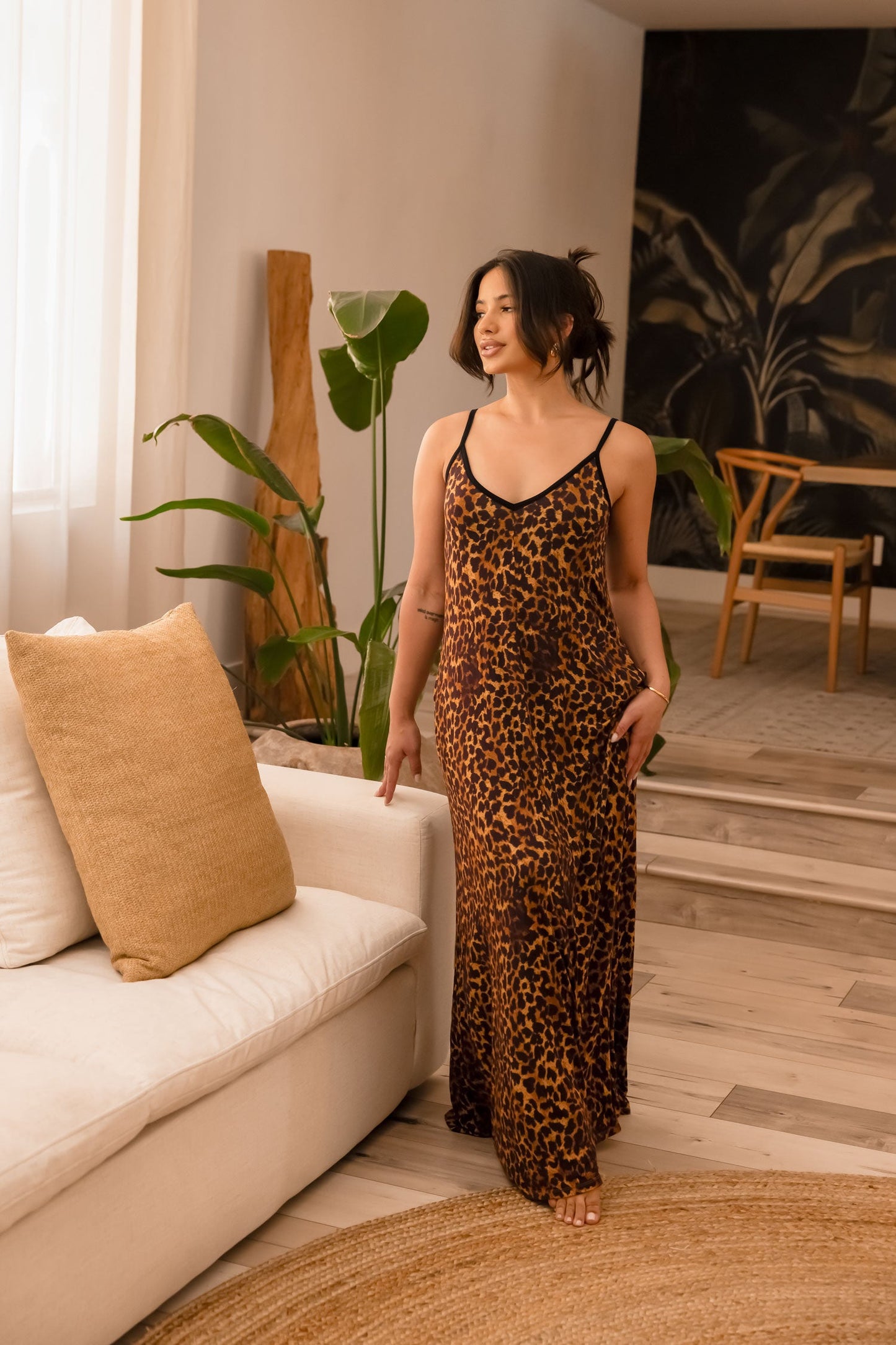 Goddess Gown - Leopard