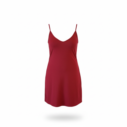 Slip Dress - Crimson