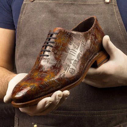 Egyptian Patina Wholecut Shoes II