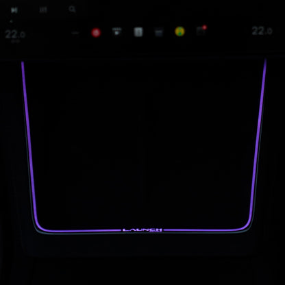 Laser-Carved Ambient Light for Model Y Juniper Wireless Charging Port | TESERY